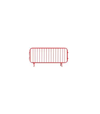 2.3M STEEL BRIGHT GALVANISED TEMPORARY PEDESTRIAN BARRIER QTY 1
