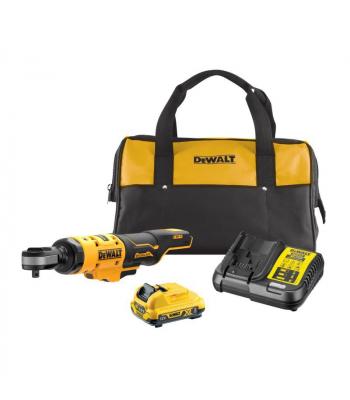 Dewalt DCF503D1 12v XR 3/8 inch  Open Head Ratchet - 1 x 2.0Ah + Carry Bag-DCF503D1