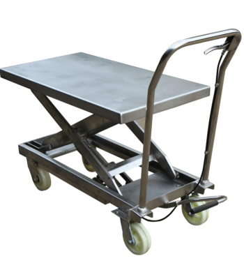 TUV 500kg Stainless Steel Scissor Lift Table