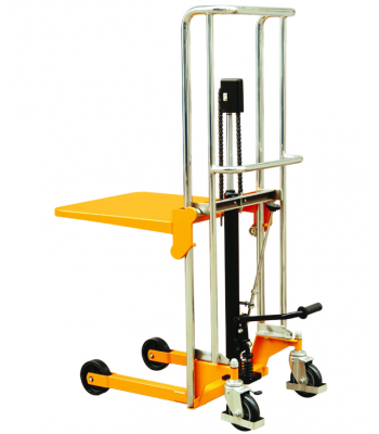 TUV PS4085A Platform Stacker 400kg capacity, 0.85m maximum lift height