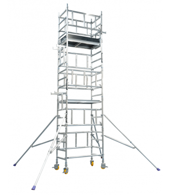 LEWIS Miniscaff Solo 1 Man Tower - 3.2m Platform Height – 5.2m Working Height