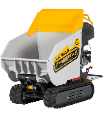 Lumag VH500A 500kg Track Barrow with Petrol Loncin Engine and Hydraulic Tip