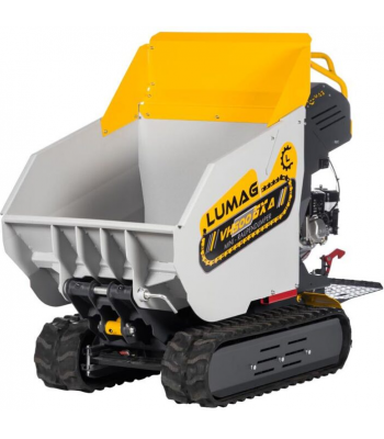 Lumag VH500DA 500kg Track Barrow with Petrol Diesel Engine and Hydraulic Tip