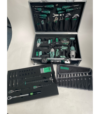 Kielder KWT-008-PRO-X Fully loaded Flight Case - Available as kit with either Drill Driver or Combo Drill