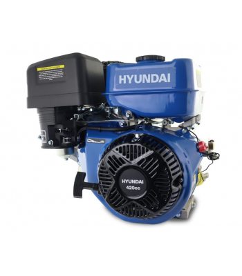Hyundai 420cc 14hp 25mm Horizontal Straight Shaft Petrol Engine, 4-Stroke, OHV | IC420X-25