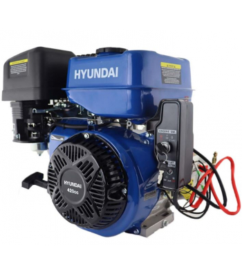 Hyundai 457cc 15hp 25mm Electric-Start Horizontal Straight Shaft Petrol Engine, 4-Stroke, OHV | IC460XE-25