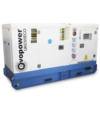 EVOPOWER UKC55ECO 55KVA CUMMINS POWERED DIESEL GENERATOR - UKC55ECO