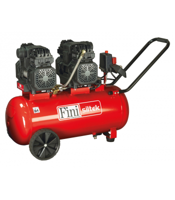 SILTEK TB 2.2KW/3HP 8 BAR 50LT RECEIVER (13AMP) SUPER QUIET COMPRESSOR - F-B2DC504FNN560