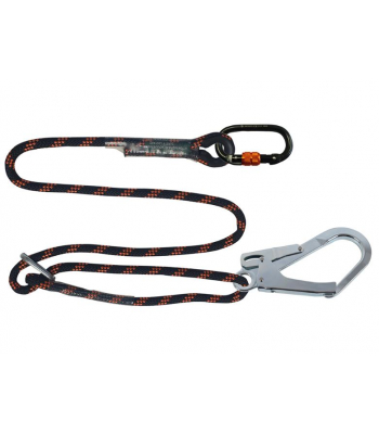 ARESTA Scaff Restraint – 2m Adjustable Rope Lanyard with Scaffold Hook + Carabiner – AR-03706 20