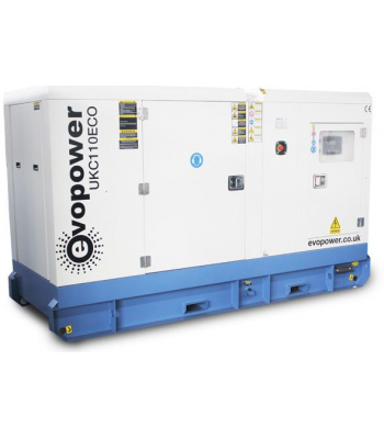 EVOPOWER UKC110ECO 110KVA CUMMINS POWERED DIESEL GENERATOR