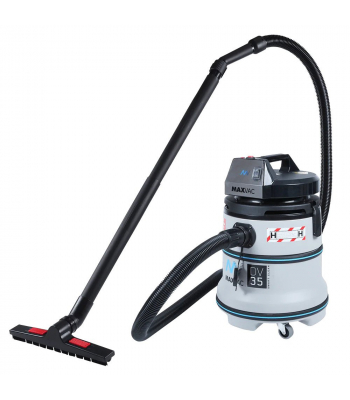 MAXVAC DV35-HBAN 35L H-Class Vacuum with SMARTclean Filters, no PTO, Complete Accessories Set 110v/240v