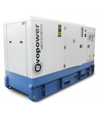 EVOPOWER UKC210ECO 210KVA CUMMINS POWERED DIESEL GENERATOR - UKC210ECO