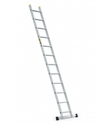 DRABEST SINGLE SECTION ALUMINIUM LADDER 150KG (6-16 RUNG AVAILABLE)