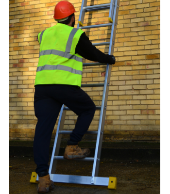 LEWIS BSEN131 Professional ‘Double’ Extension Ladder - DIFFERENT SIZES AVAILABLE 2.5M - 5.5M