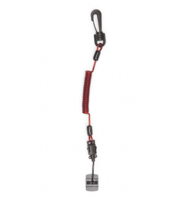 GRIPPS Coil E-Tether With Poly Clip Non-Conductive – H01061