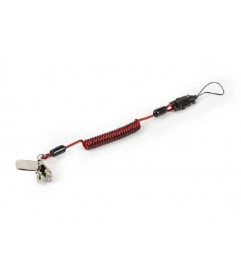 GRIPPS Coil E-Tether with Steel Clamp & E-Catch - H01066