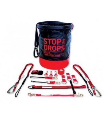 GRIPPS 40 Tool Tether Kit With Bull Bag and Bolt-Safe Pouch - H01403