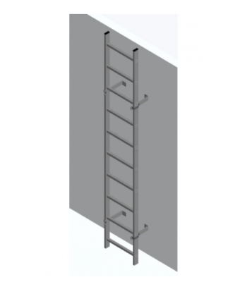 Hymer Fixed Vertical Ladder, available in different heights