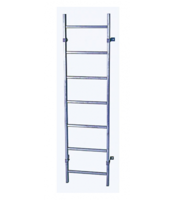 KRAUSE GALVANISHED STEEL SHAFT MANHOLE LADDER WITHOUT EXIT AID, DIFFERENT SIZES AVAILABLE