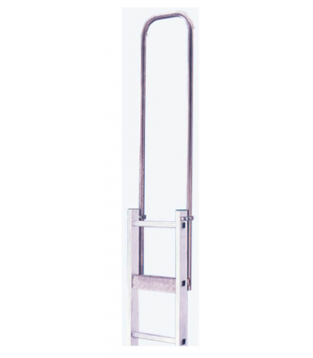 KRAUSE GALVANISHED STEEL SHAFT MANHOLE LADDER WITH HANDRAIL, DIFFERENT SIZES AVAILABLE