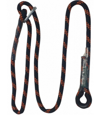 Aresta Adjustable Length Rope Lanyard with Optional Carabiners – AR-02405/10nc – 1m