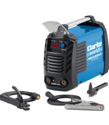 Clarke MMA200A ARC/MMA Inverter Welder (200A) - Code 6012162