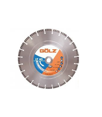 GOLZ LT40 Premium Turbo Segmented Blade 300mm with 20.00 bore