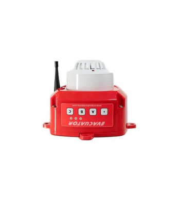 EVACUATOR SYNERGY+ WIRELESS TEMPORARY ALARM SYSTEM HEAT DETECTOR - FMCEVASYNP3