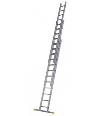 Werner 57012320 SQUARE RUNG EXTENSION LADDER 3.58M TRIPLE