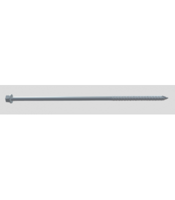 Evolution Slotted Hex Washer Head Masonry Screws, Stainless Steel, 6.3 x 180mm Per 50