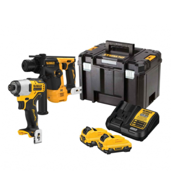 DEWALT DCK2104L2T POWER TOOL KIT INCLUDES x1 DCH072N & x1 DCF801N