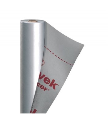 DuPont Tyvek AirGuard Reflective Vapour-permeable Membrane 1.5m x 50m - TYVAGR5015