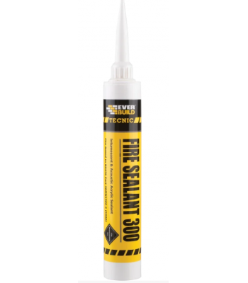 EVERBUILD 300 FIRE SEALANT INTUMESCENT 380ml - per tube