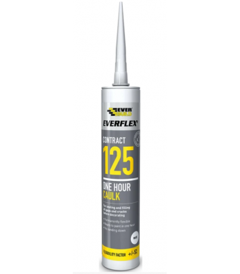 EVERBUILD 125 EVERFLEX CONTRACT ONE HOUR CAULK 300ml