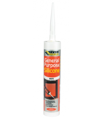 EVERBUILD GENERAL PURPOSE SILICONE 280ml - per tube