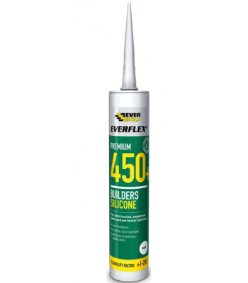 EVERFLEX 450 PREMIUM+ BUILDERS SILICONE 300ML - per tube