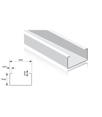 Hadley SFS C Stud 150mm x 50 x 2.0mm x 3.0m - 150F502030