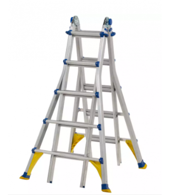 Werner 75065 Multi-purpose Telescopic Combination Ladder-4x5