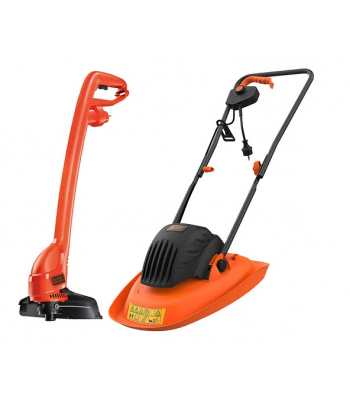 Black and Decker BEMWH551GL2 Hover Mower and Grass Trimmer Kit