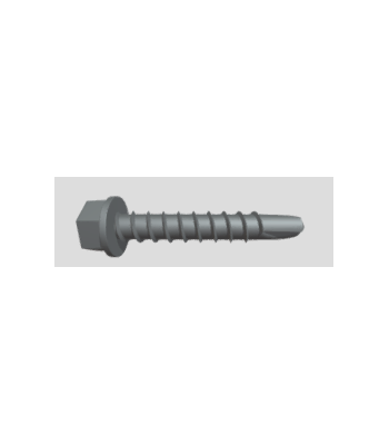 Evolution Hex Washer Head Zinc Tek Screw Coarse Thread 5.5 x 32 (Per 200)