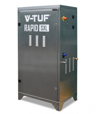 V-TUF RAPID SXL- 110V - 12 l/min 100 BAR STATIC HOT PRESSURE WASHER 304 S/S Cabinet - RAPIDSXL110