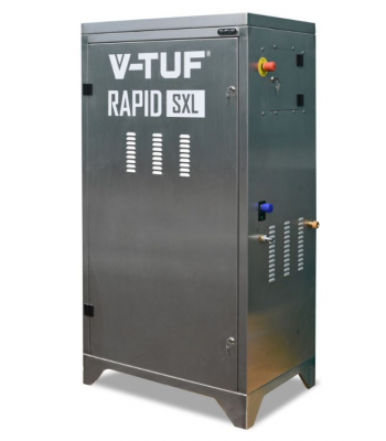 V-TUF RAPID SXL- 415V - 21 l/min 150 BAR STATIC HOT PRESSURE WASHER 304 S/S Cabinet - RAPIDSXL415-21