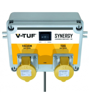 V-TUF SYNERGY - 110v Autoswitch Workshop Tool & Vacuum Syncing Switch - VTM161
