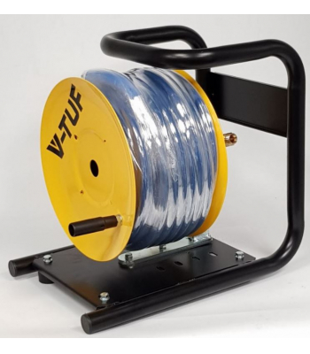 V-Tuf MANUAL WIND SR1 PORTABLE HOSE REEL SUPER SERIES 1/2F with 30m 400BAR HOSE x3/8F - V5.132SSC- KIT1