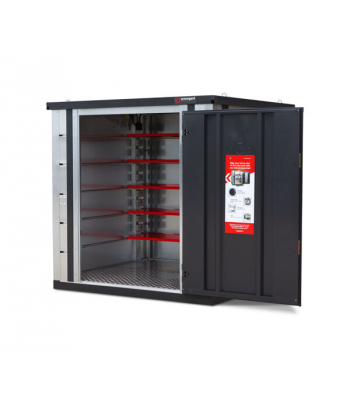 Armorgard Powerstor 2075 x 2010 x 2065 inc 5 Shelves + 32x 230V sockets - FR200-P