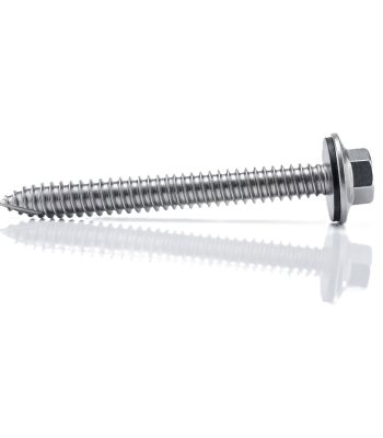 Evolution Fasteners Hex Washer Head Gash Point Screw - 6.3mm x 80mm - Box Qty 100 - ZGP80