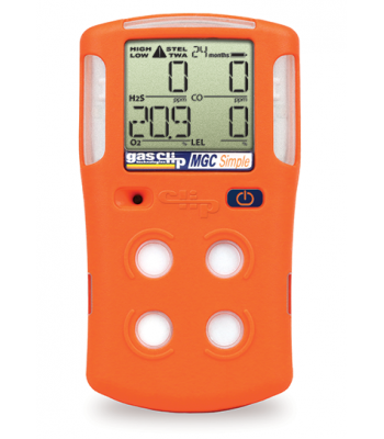 GasClip MGC-S Simple Multi Gas Clip Detector - Code MGC-S