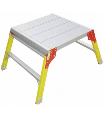 Lyte Ladder Glassfibre Low Level Work Platform 600x600mm - Code GFWP1