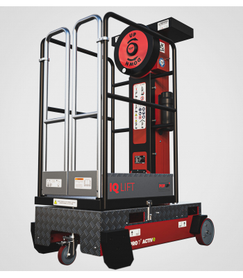 Pop Up PUPIQ7 Scissor Lift - IQLIFT PRO 7 ACTIVE Push Around Scissor Lift - 4.10M Working Height - Code PUPIQ7