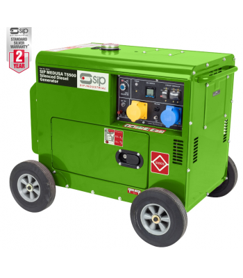 SIP MEDUSA T5500 Silenced Diesel Generator - Code 25153